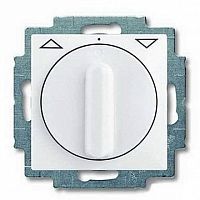Выключатель для жалюзи поворотный BASIC55, альпийский белый |  код. 1101-0-0920 |  ABB